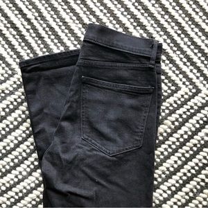 Gap 4p black cigarette jeans